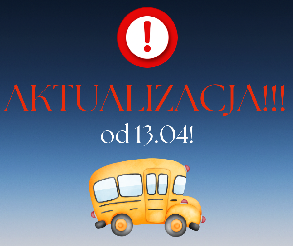 Zdjęcie do AKTUALIZACJA ROZKŁADU AUTOBUS&Oacute;W OD 13.04.2026 r.