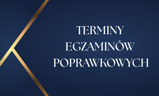 Terminy egzaminów poprawkowych