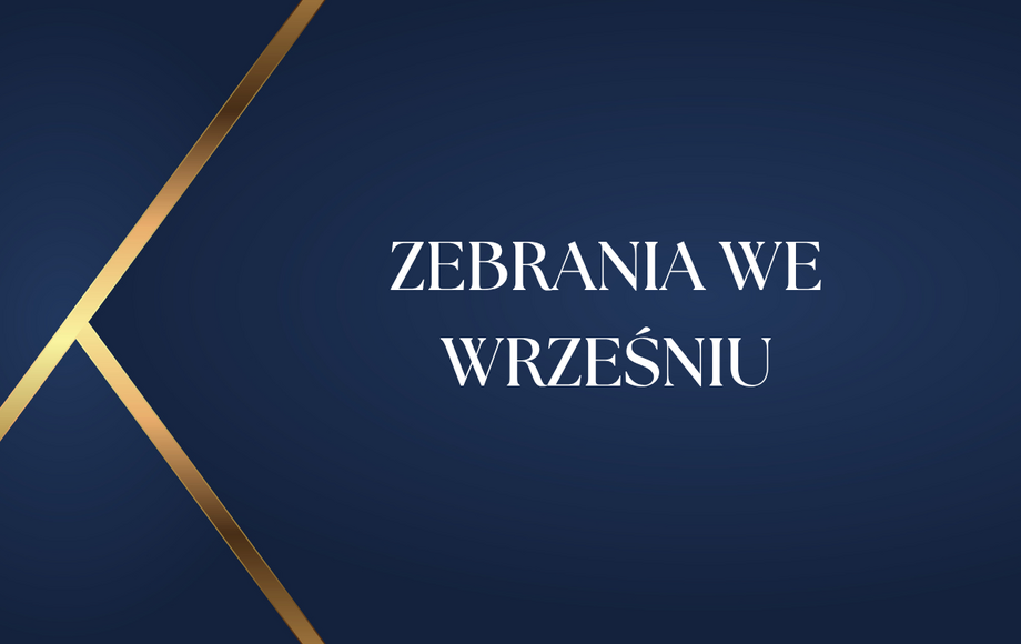 Zebrania klasowe 8–10 września 2026: klasy I–III, IV–VI i VII–VIII