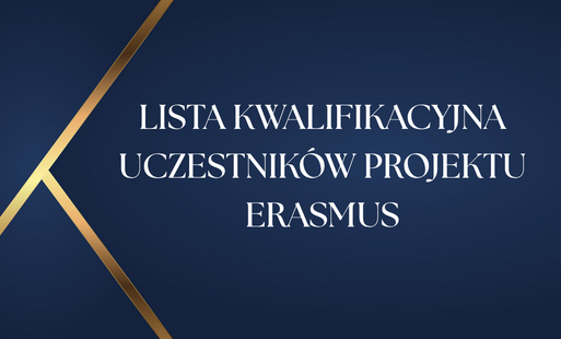 LISTA UCZESTNIKÓW ZAKWALIFIKOWANYCH DO PROJEKTU ERASMUS + 2026
