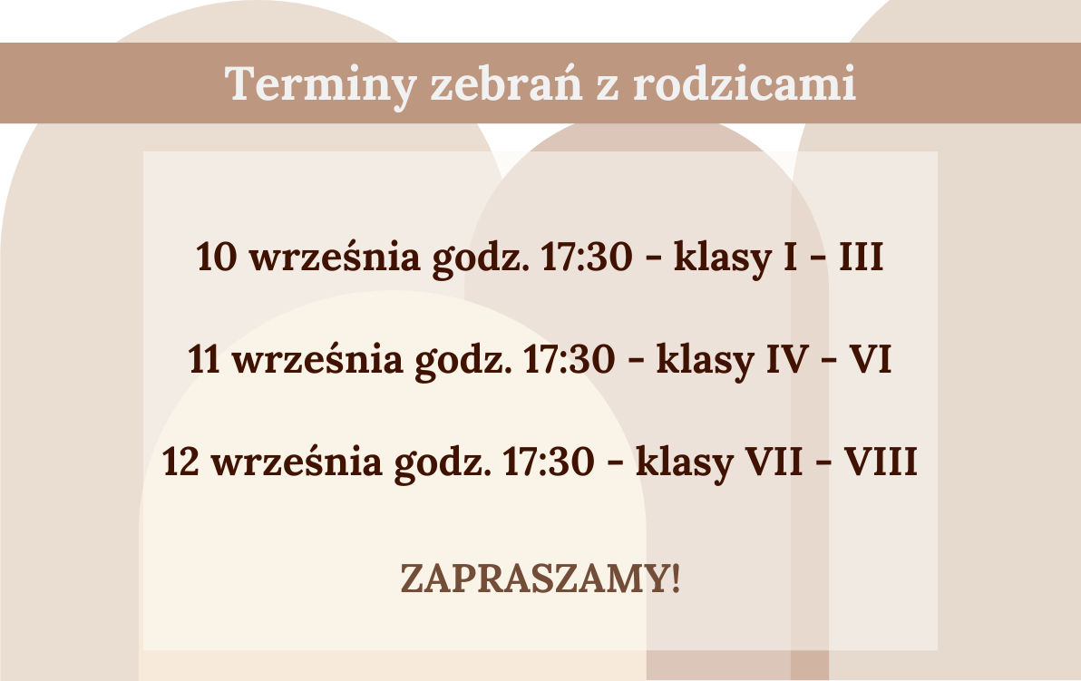 Zdjęcie do Zebrania z Rodzicami