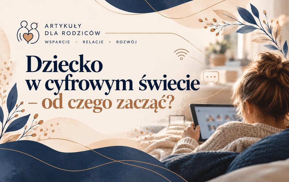 Cykl porad dla rodziców o bezpieczeństwie dzieci w sieci